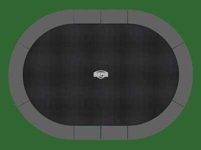 Berg Inground Grand Favorit grau 520 x 350 Airflow oval mit Sicherheitsnetz Comfort
