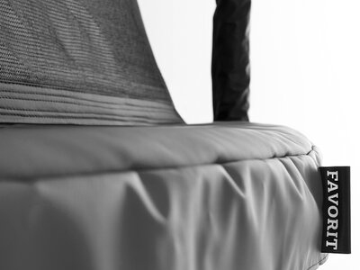 Berg Regular Grand Favorit grau 520 x 350 Airflow oval mit Sicherheitsnetz Comfort