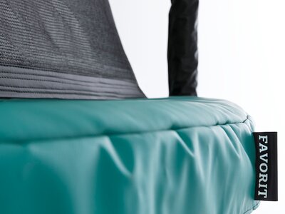 Berg Regular Grand Favorit gr�n 520 x 350 Airflow oval mit Sicherheitsnetz Comfort