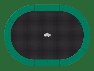 Berg Regular Grand Favorit gr�n 520 x 350 Airflow oval mit Sicherheitsnetz Comfort