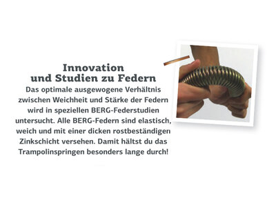 Berg InGround Favorit 330 Airflow grau mit Sicherheitsnetz Comfort