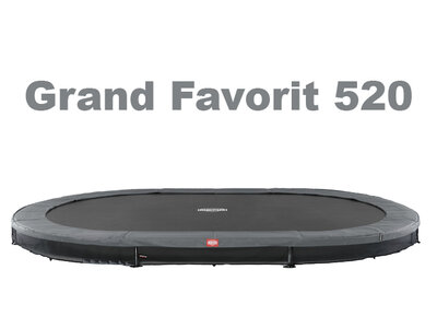 Berg Inground Grand Favorit schwarz 520 x 350 Airflow oval