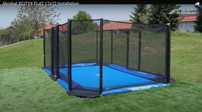 Akrobat XCITYX Flat Trampolin